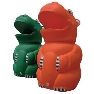 Hippo Bin - Green
