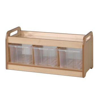 Millhouse Low Mirror Play Unit - Clear Tubs