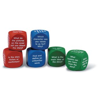 Reading Comprehension Cubes - KS2 - Pack of 6