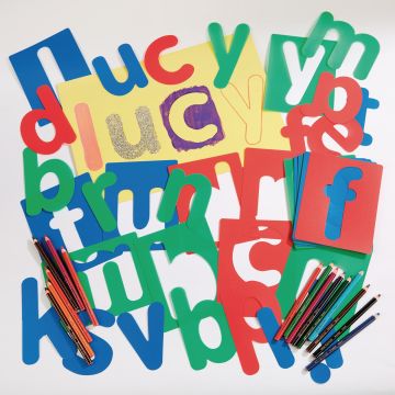 Lower Case Stencils