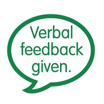 Xclamations - Verbal Feedback Given