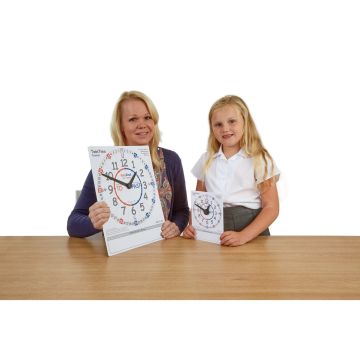EasyRead Time Teacher - Twin Time Teacher Demonstration Clock