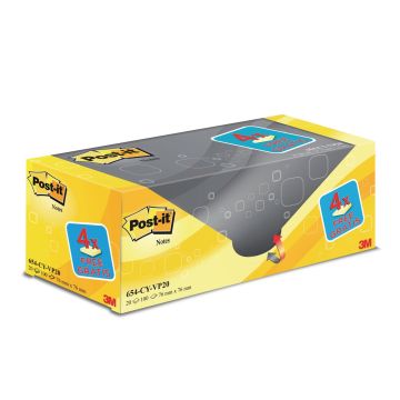 Post-it Note Value Pack - 76 x 76mm - Pack of 20
