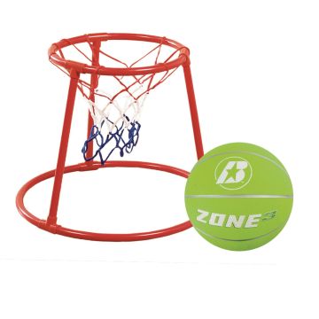 Floor Basketball Set - Size 3 - Red/Green