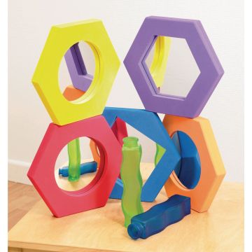 Hexagonal Softies - Pack of 5