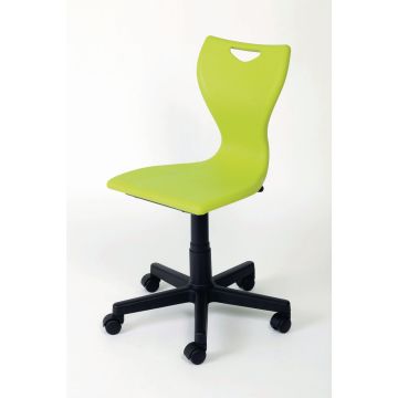EN50 Computer Chair - Black Castors - Black