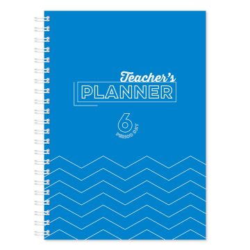 A4 Teacher Planner - Blue
