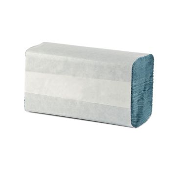 Classmates Z Fold Blue 1Ply Hand Towels - Pack of 12