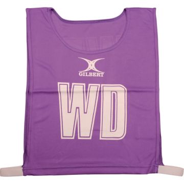 Gilbert Netball Bib - Purple - Pack of 7