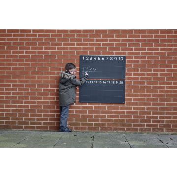 Outdoor/Indoor Lined Number Chalkboard