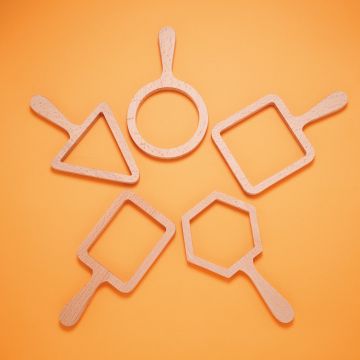 Natural Wood Shape Viewers