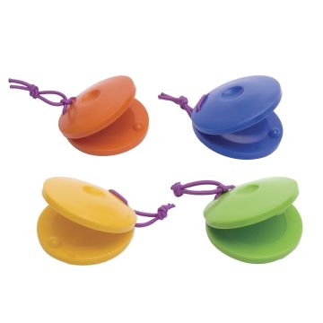 Plastic Castanets Assorted - Pack of 366