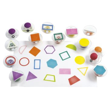 Easy - Grip Shape Stampers - Pack of 14