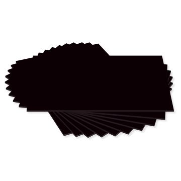 Black Card (280 Micron) - A4 - Pack of 100