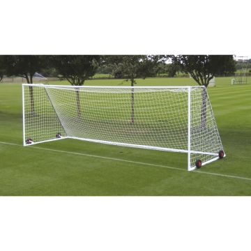 Harrod Sport 3G Portagoal - White - 21 x 7ft (Junior) - Pair