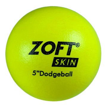 Zoftskin Dodgeball - 5in - Pack of 6 with Bag
