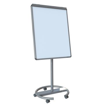Mobile Easel with Round Base - Grey
