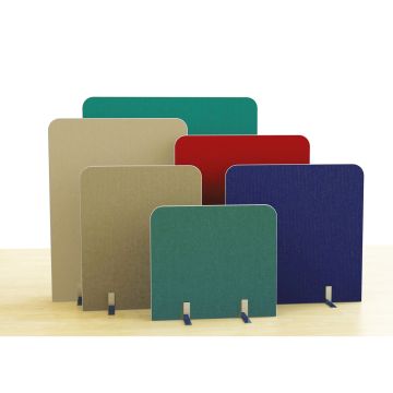 Curved SpaceDivider - 1000 x 1200mm - Dark Blue