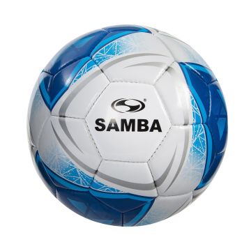 Samba Education Football - Size 3 - White/Blue/Silver