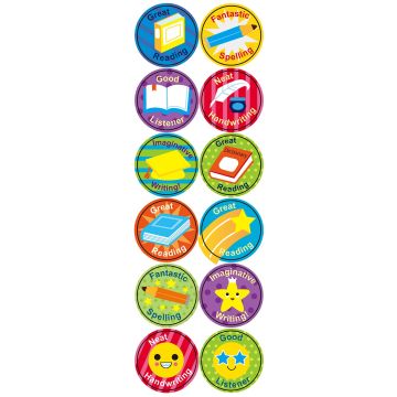 Literacy Stickers 24mm