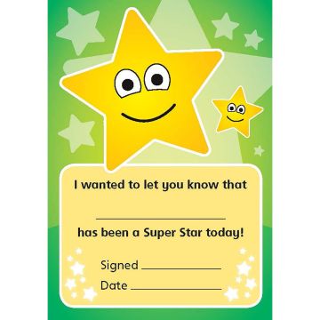 'Super Star' Reward Notes