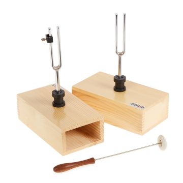 Tuning Forks With Hammer - Steel - Pair