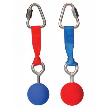 Slackers Ninja Balls - Red/Blue - Pack of 2
