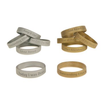 Gold Wristbands - Pack of 10