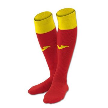 Joma Calcio Socks - 1 Pair - Red/Yellow - Size 6-11