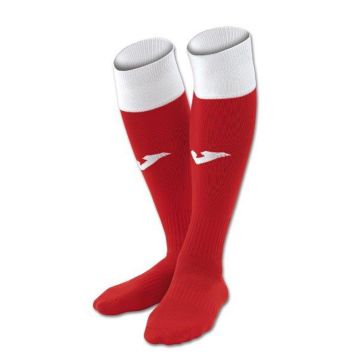 Joma Calcio Socks - 1 Pair - Red/White - Size 6-11