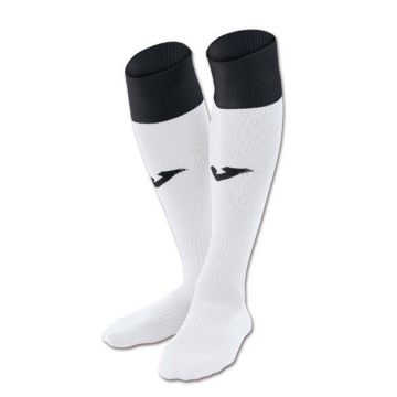 Joma Calcio Socks - 1 Pair - White/Black - Size 6-11