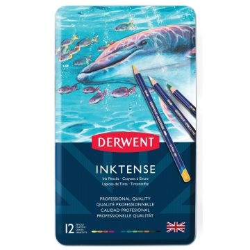Derwent Inktense Pencils - Tin of 12
