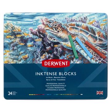 Derwent Inktense Blocks - Tin of 24