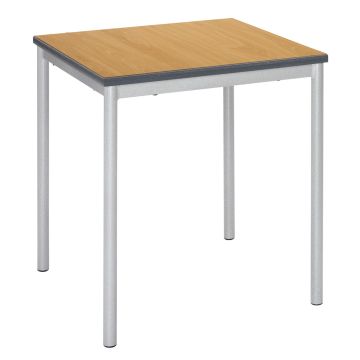 RT32 Square Table -600 x 600 x 530mm - Beech/Charcoal