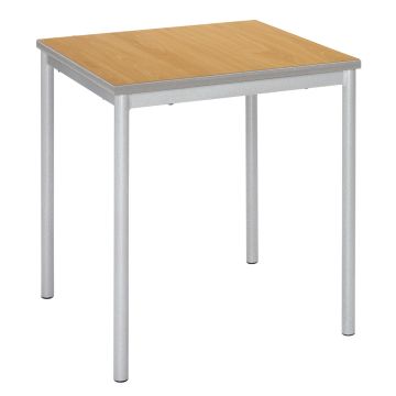 RT32 Square Table -600 x 600 x 530mm - Beech/Light Grey