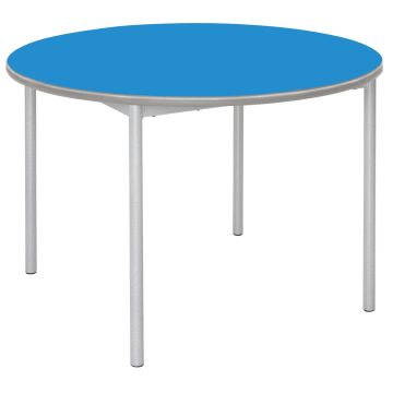 RT32 Circular Table - 110 dia. x 530mm - Blue/Light Grey