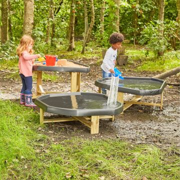 Outdoor Play Tray Stands Set 3 - Stands