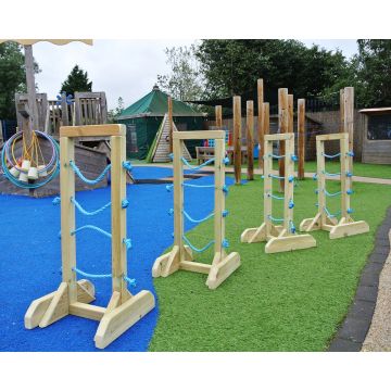 Wooden Channelling Stands - Pack of 4