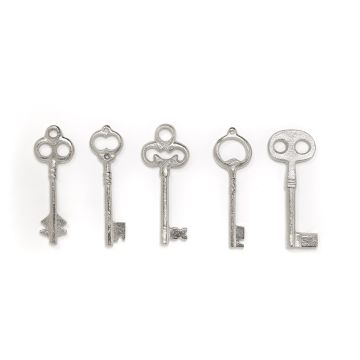 Metal Keys - Pack of 5