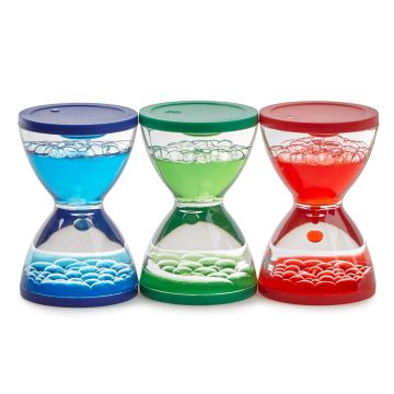 Sensory Liquid Timers - 70mm - Set of 3