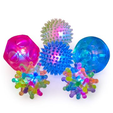 Light Up Ball Set - Pack of 6