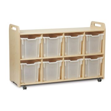 Millhouse 4 Column Storage Unit - 8 Jumbo Trays
