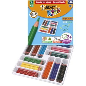 BIC Kids Evo Tri - Colouring Pencils - Pack of 144