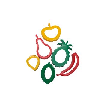 Classmates Fruit Cutters - Pack 6