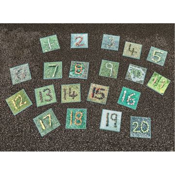 Nature Autumn/Winter Number Tiles
