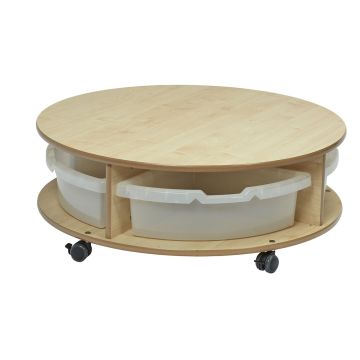 Mobile Circular Unit With 4 Trays