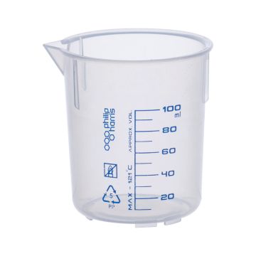 Polypropylene Beaker - 100 x 10ml