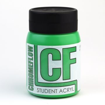 Chromeflow CF Student Acryl Paint - 500ml - Cadmium Green