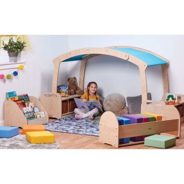 Mini Rainbow Reading Zone