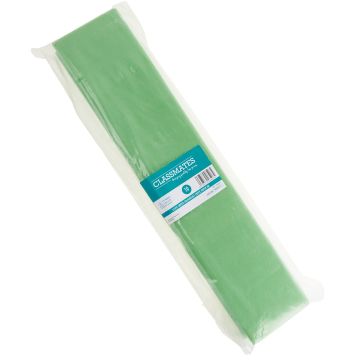 Colour Fast Crepe Paper Folds 500mm x 3m - Light Green - Pack of 10